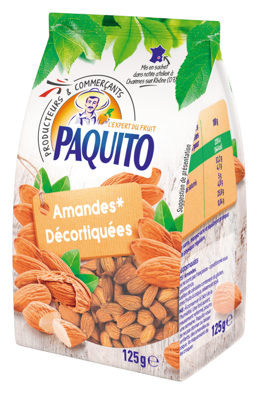 AMANDES DÉCORTIQUÉES paquito