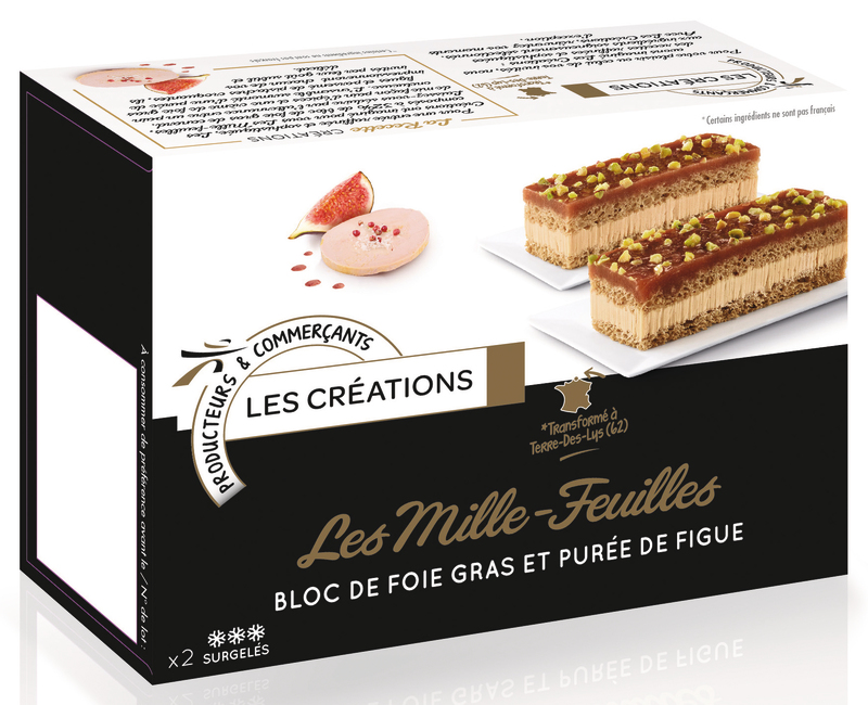 LES MILLE-FEUILLES, BLOC DE FOIE GRAS ET PURÉE ...