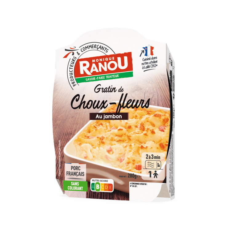GRATIN DE CHOUX-FLEURS monique ranou
