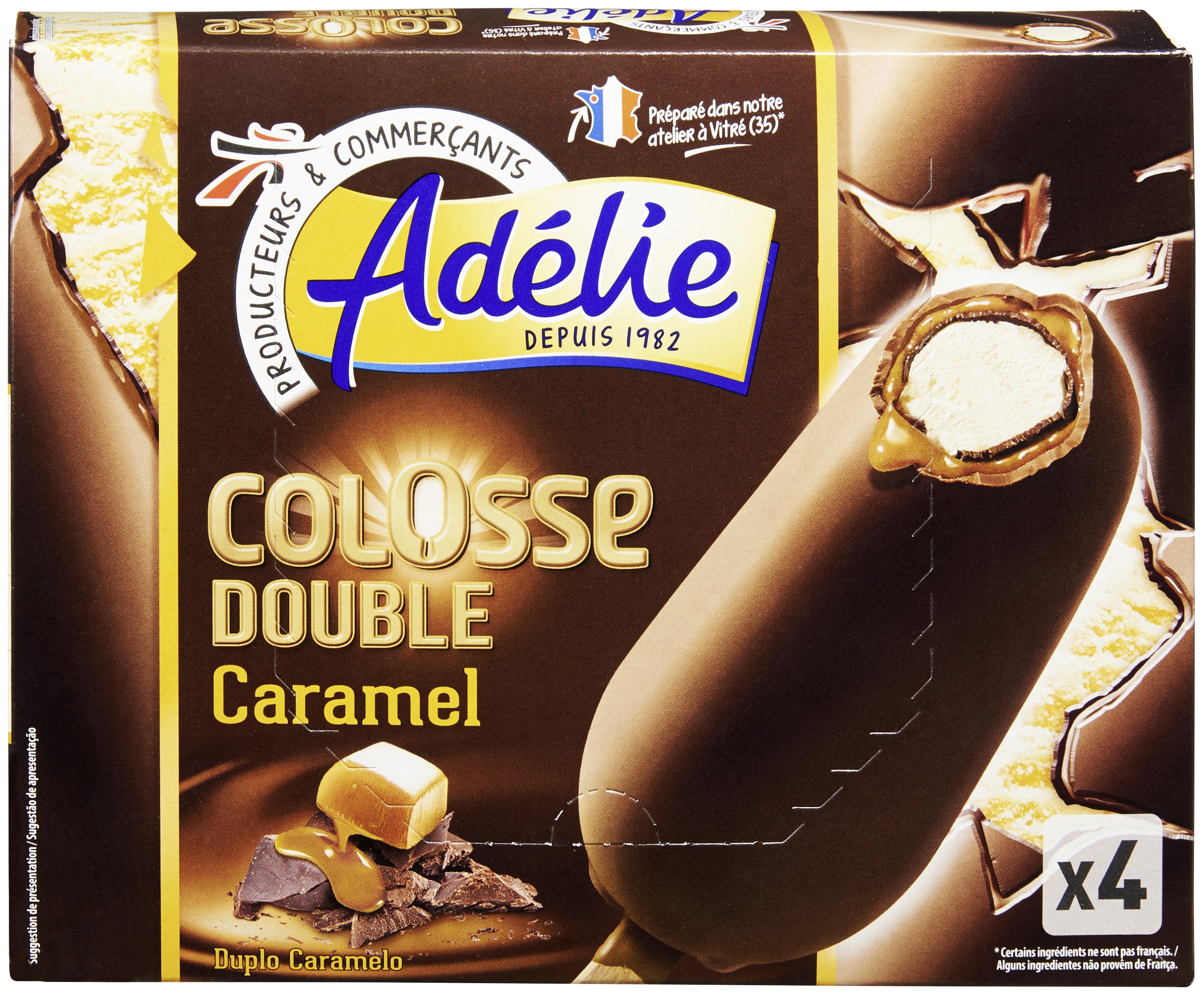 Colosse double caramel Adélie