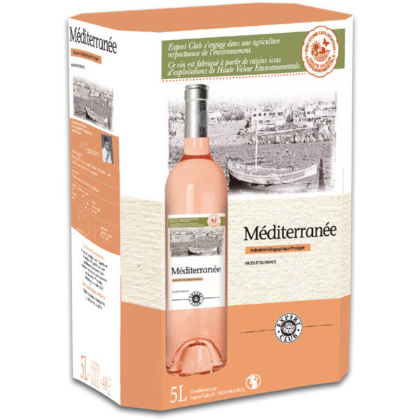 IGP MÉDITERRANNÉE ROSÉ
EXPERT CLUB HVE3