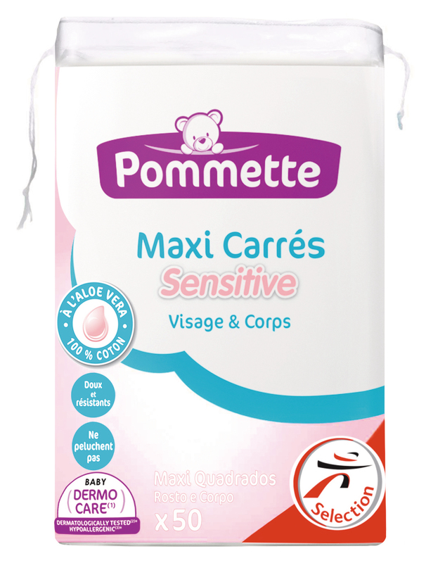 CARRE BEBE SENSITIVE X50 POMMETTE