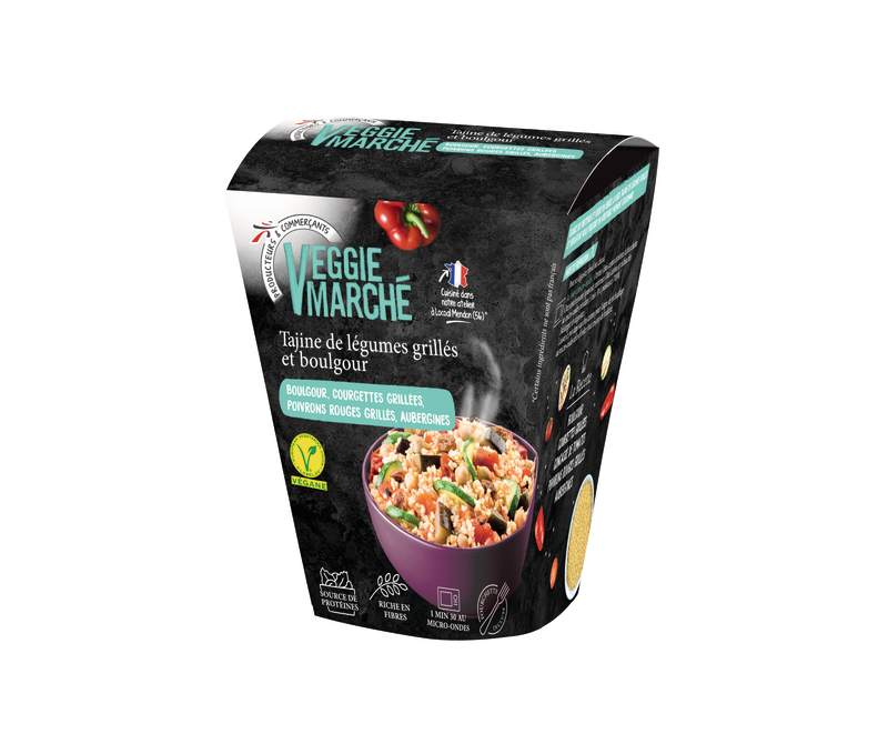 BOX  TAJINE DE LÉGUMES GRILLÉS ET BOULGOUR Vegg...