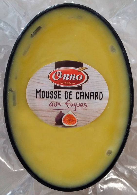 FE TERRINETTE MOUSSE DE CANARD AUX FIGUES ONNO