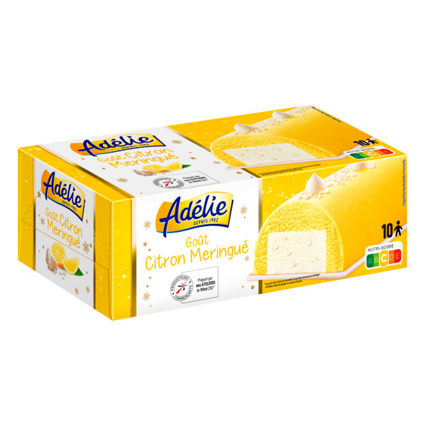 BÛCHE GLACÉE CITRON MERINGUÉ
