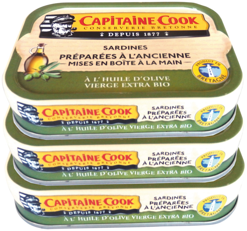 SARDINES À L'HUILE D'OLIVE VIERGE EXTRA ISSU DE...