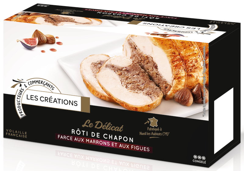 LE DÉLICAT, RÔTI DE CHAPON, FARCE AUX MARRONS E...