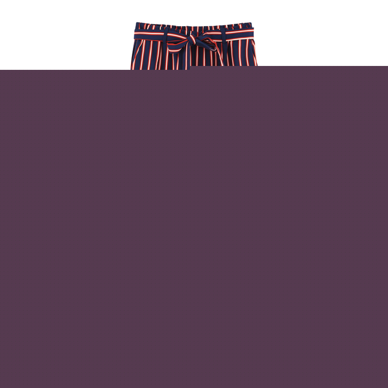 PANTALON FLUIDE UNI OU RAYÉ FEMME ELDYS