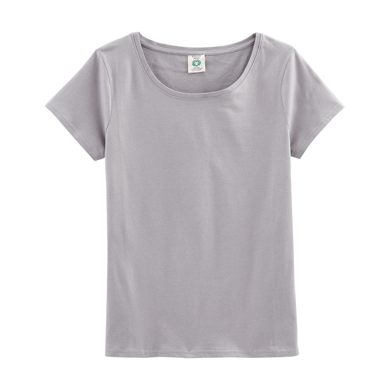 TEE-SHIRT MANCHES COURTES RAYÉ OU UNI FEMME ELDYS