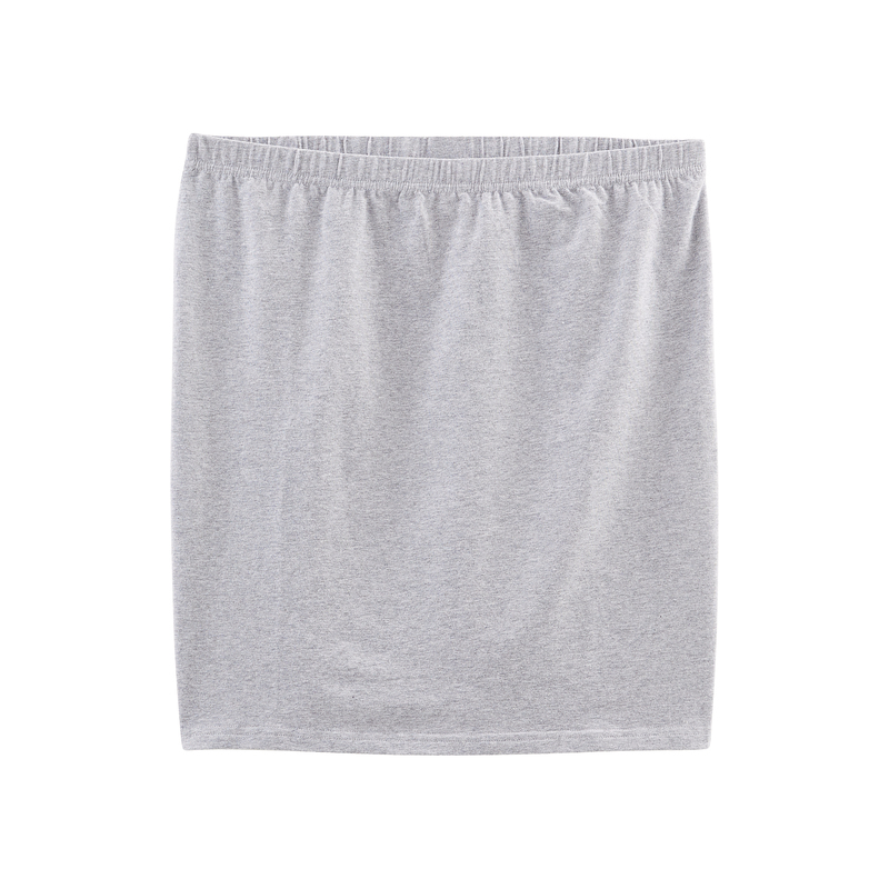 JUPE DROITE EN COTON BIO FEMME ELDYS