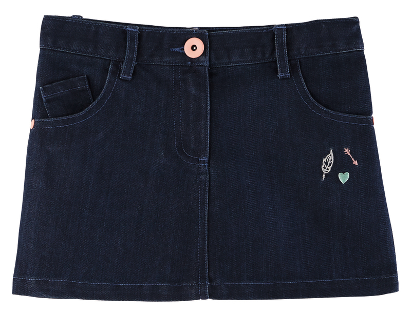 JUPE EN JEAN FILLE ELDYS