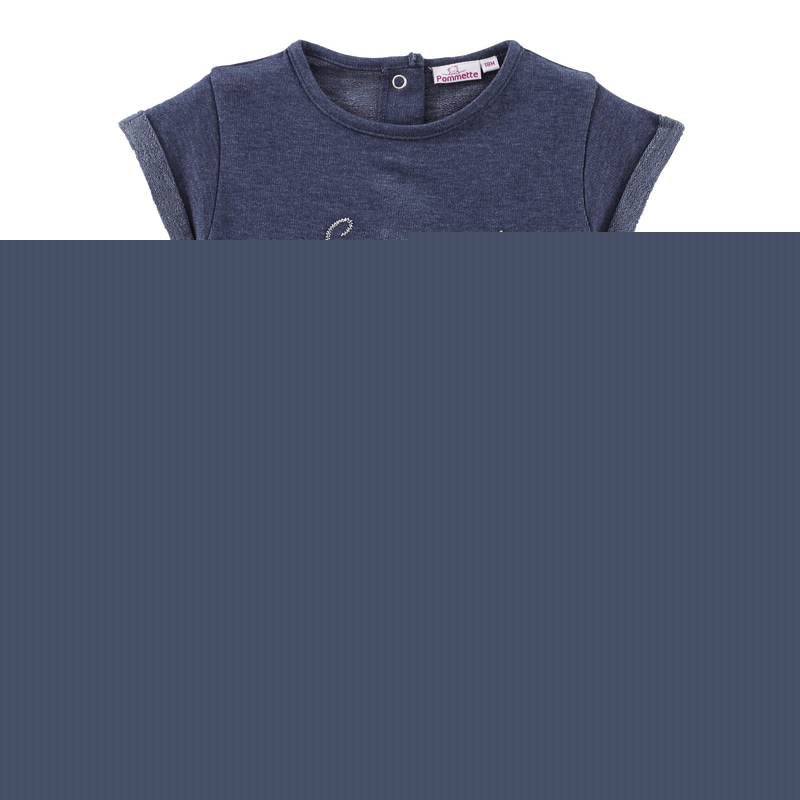 ROBE EN MOLLETON Pommette