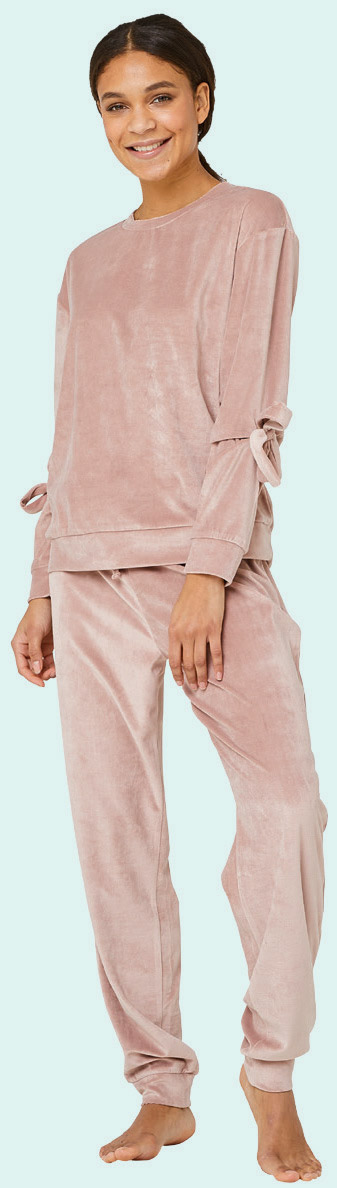 PYJAMA FEMME EN VELOURS ELDYS