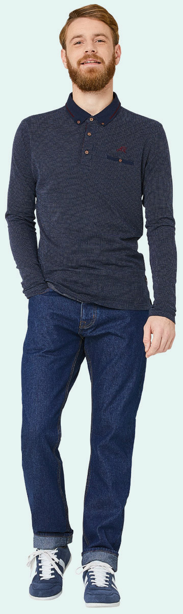 POLO MANCHES LONGUES HOMME ELDYS