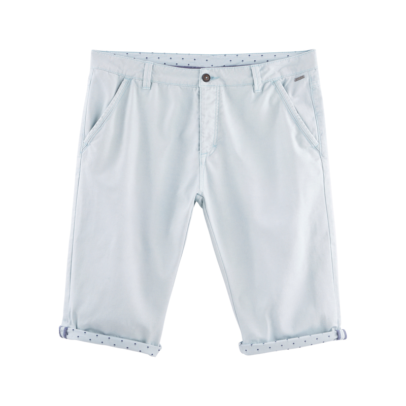 BERMUDA HOMME EN TOILE EFFET LOOSE ELDYS