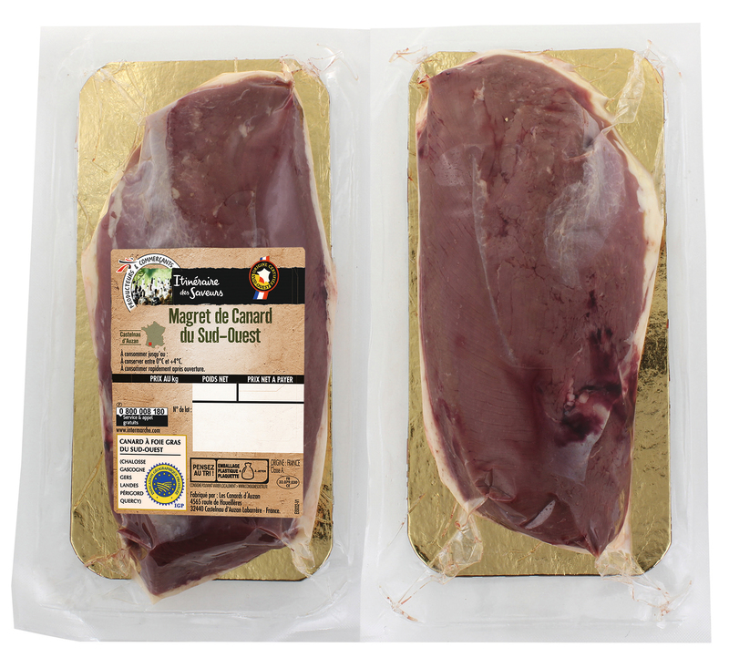 MAGRETS DE CANARD CRU IGP SUD OUEST X2 Itinérai...