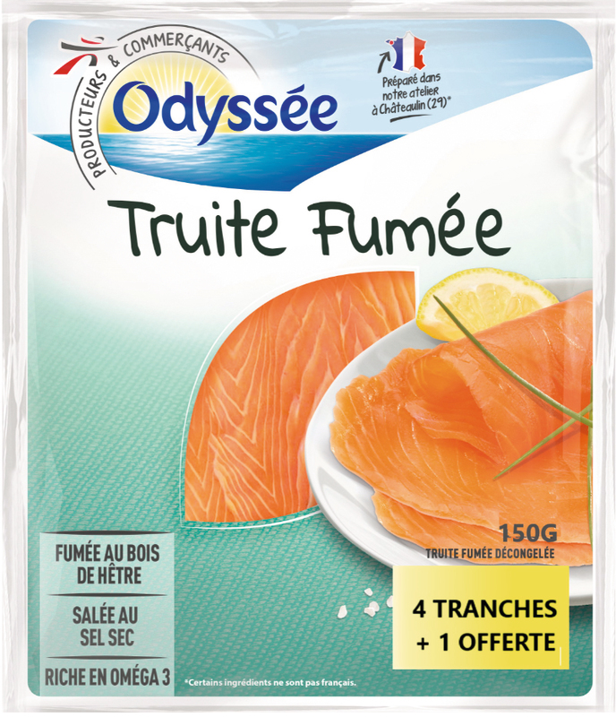 Odyssée TRUITE FUMÉE Odyssée code EAN 3250392697181 