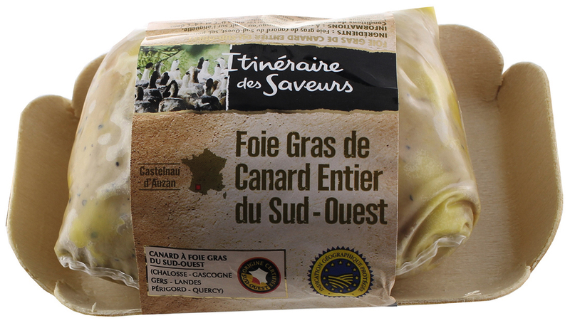 FOIE GRAS DE CANARD ENTIER MI-CUIT DU SUD-OUEST EN COUSSIN  3250392701482 (3250392701482)