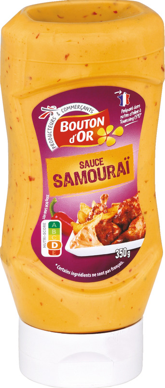 SAUCE SAMOURAI BOUTON D'OR