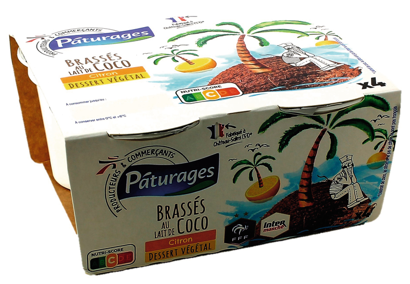 DESSERT VÉGÉTAL BRASSÉS AU LAIT DE COCO CITRON ...