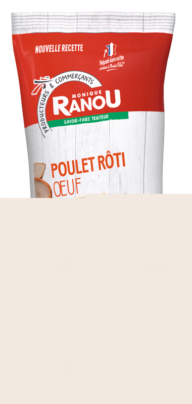 SANDWICH BAGUETTE CLASSIQUE POULET RÔTI OEUF Mo...