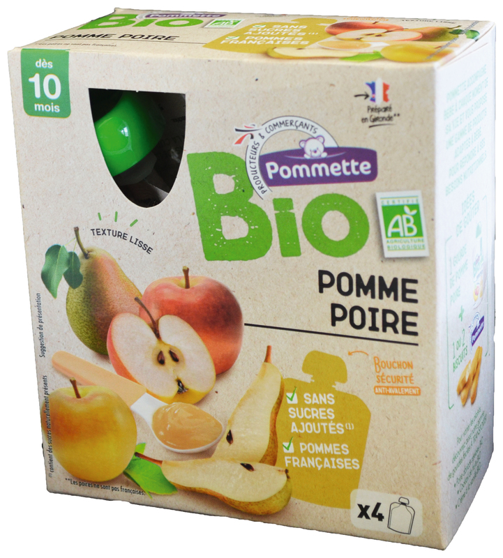 GOURDES POMME POIRE pommette bio