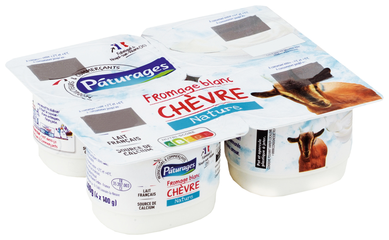 FROMAGE BLANC CHÈVRE NATURE Pâturages 3250392747411 Pâturages FROMAGE BLANC CHÈVRE NATURE Pâturages 3250392747411 Pâturages