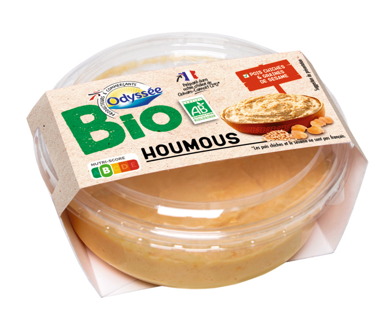 odyssée HOUMOUS BIO odyssée code EAN 3250392747756 