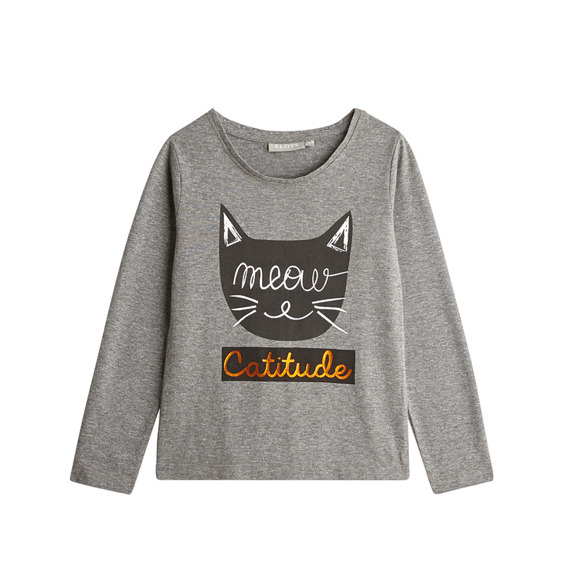 TEE SHIRT FILLE IMPRIMÉ eldys