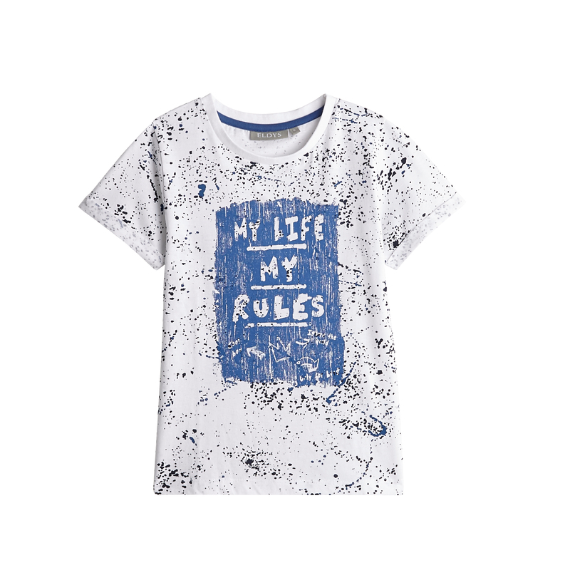 TEE SHIRT GARÇON IMPRIMÉ eldys