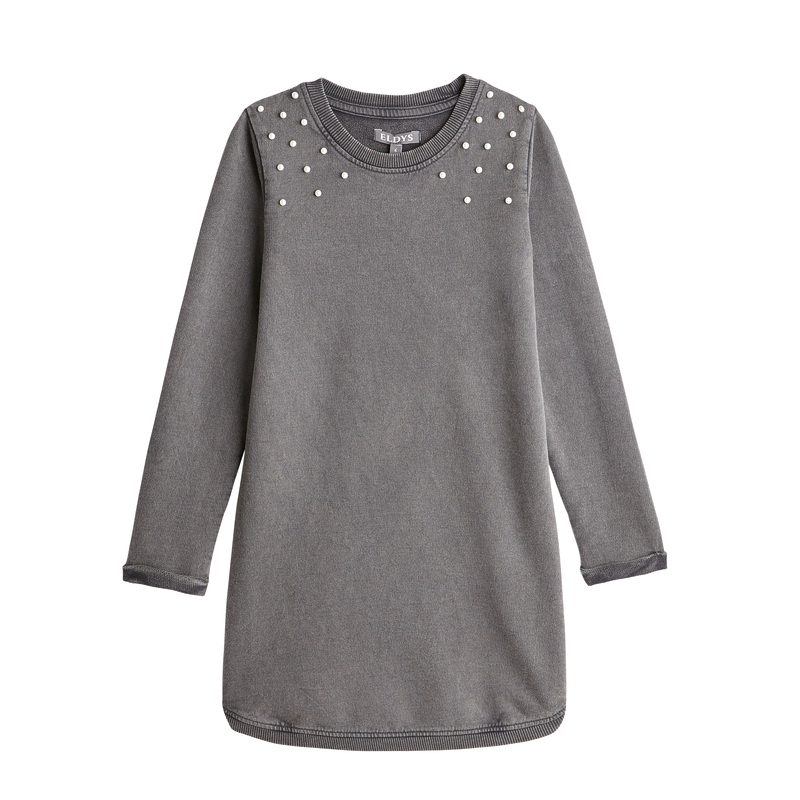 ROBE AVEC PERLES INCRUSTÉES eldys