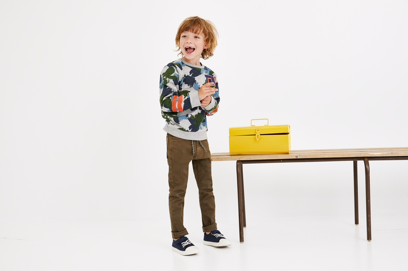 SWEAT GARÇON IMPRIMÉ CAMOUFLAGE eldys