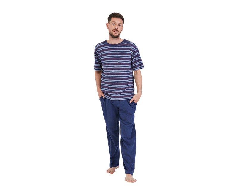 PYJAMA HOMME MANCHES COURTES eldys