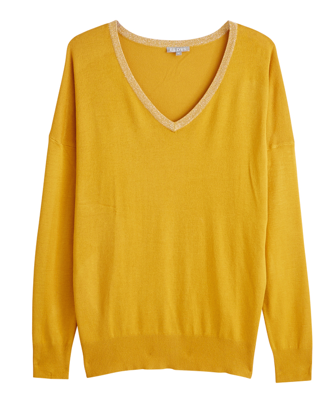 PULL COL V FANTAISIE FEMME ELDYS