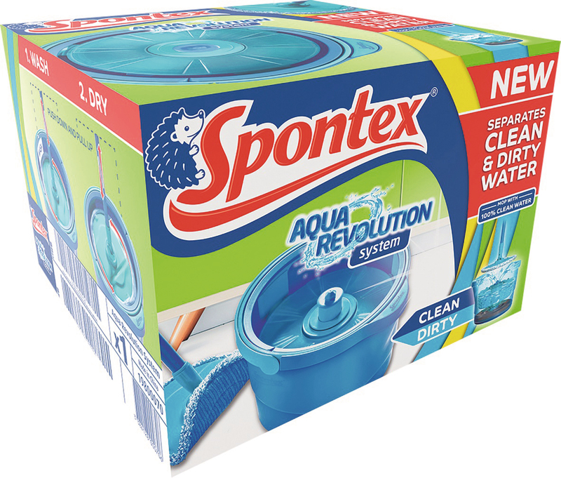 KIT DE LAVAGE  AQUA REVOLUTION SPONTEX