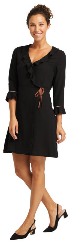 ROBE VOLANTS FEMME eldys