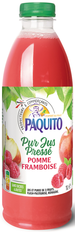PUR JUS PRESSÉ POMME FRAMBOISE paquito