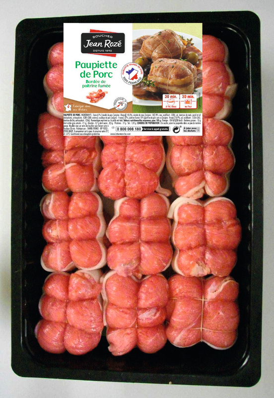 12 PAUPIETTES DE PORC jean rozé