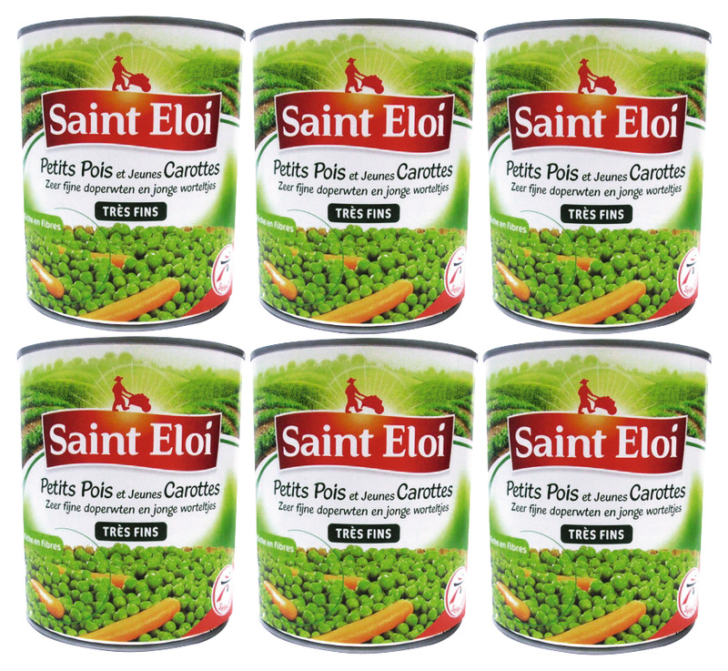 PETITS POIS ET JEUNES CAROTTES TRÈS FINS Saint ...
