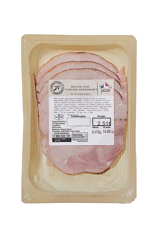 FE RÔTI DE PORC SUPÉRIEUR CUIT SELECTION