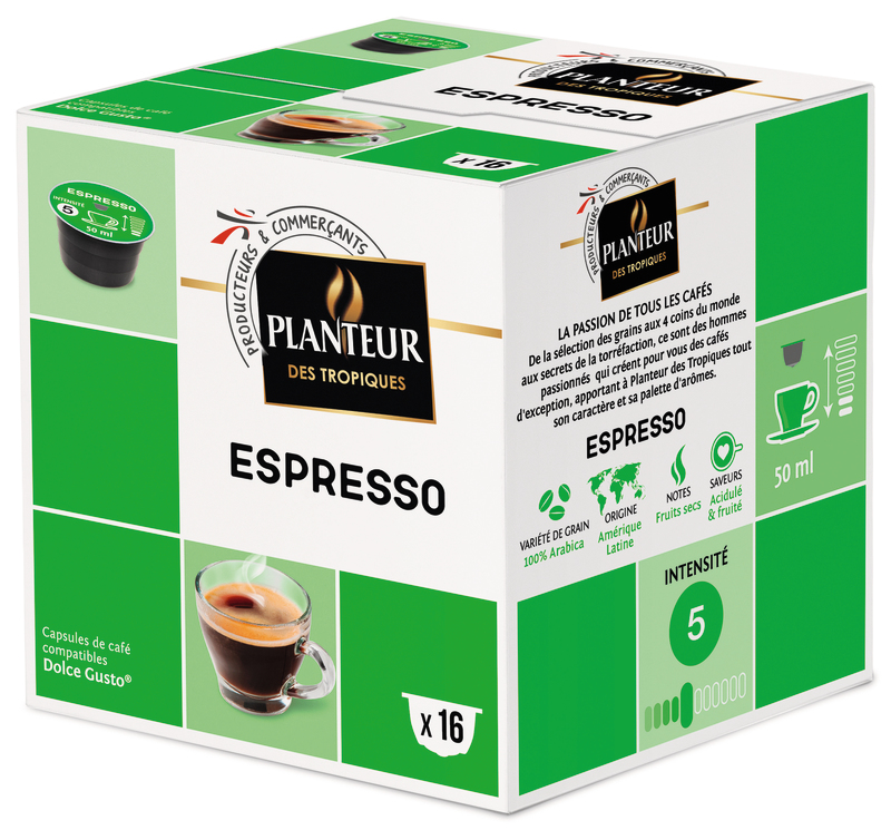 CAPSULES COMPATIBLES DOLCE GUSTO X16 ESPRESSO  3250392793104 (3250392793104)