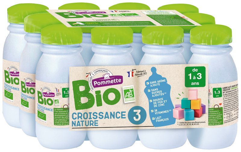 CROISSANCE 3 NATURE Pommette bio