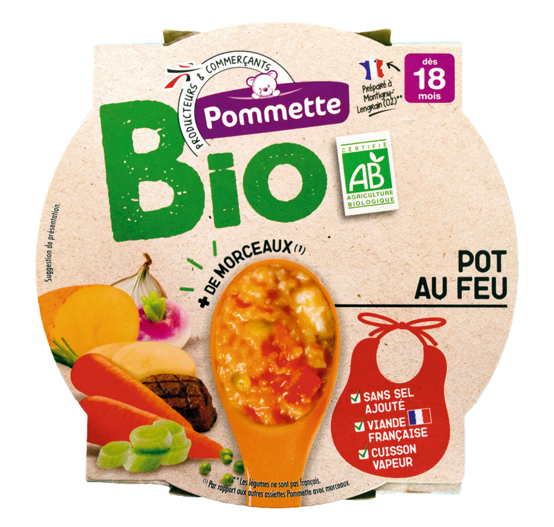 ASSIETTE POT AU FEU Pommette bio