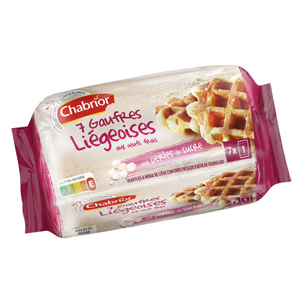 GAUFRES LIÉGEOISES AUX PERLES DE SUCRE
