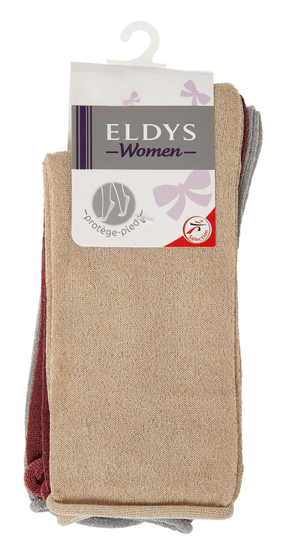 LOT DE 3 SOCQUETTES FANTAISIES FEMME Eldys