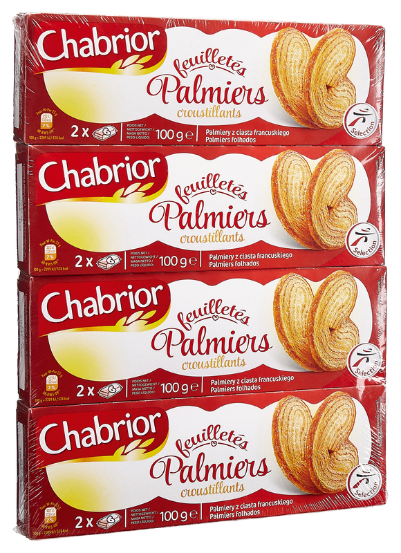 PALMIERS FEUILLETÉS CHABRIOR