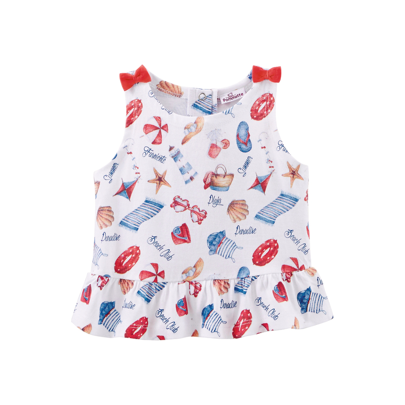 SHORT FANTAISIE FILLE OU GARÇON Pommette