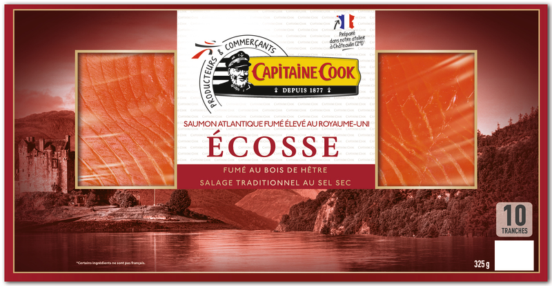 SAUMON FUMÉ ECOSSE (1) capitaine cook