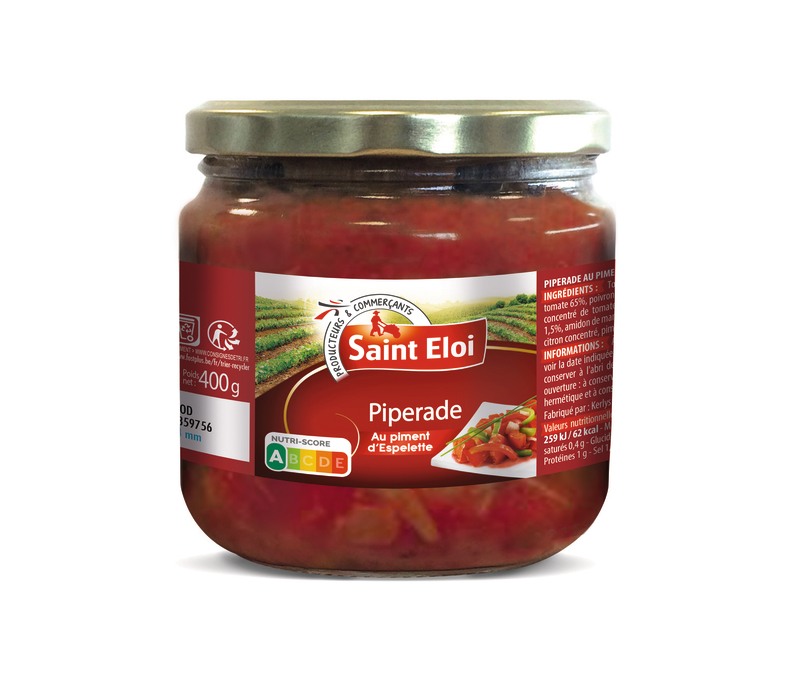 PIPERADE AU PIMENT D’ESPELETTE 