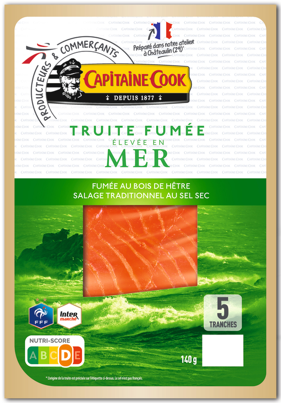 capitaine cook TRUITE DE MER FUMÉE capitaine cook code EAN 3250392877965 